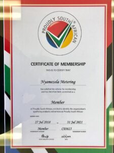Nyamezela Metering Proudly South African